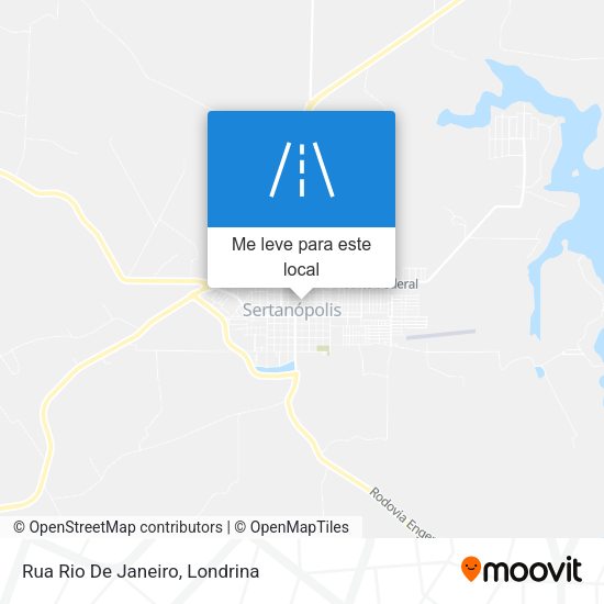 Rua Rio De Janeiro mapa