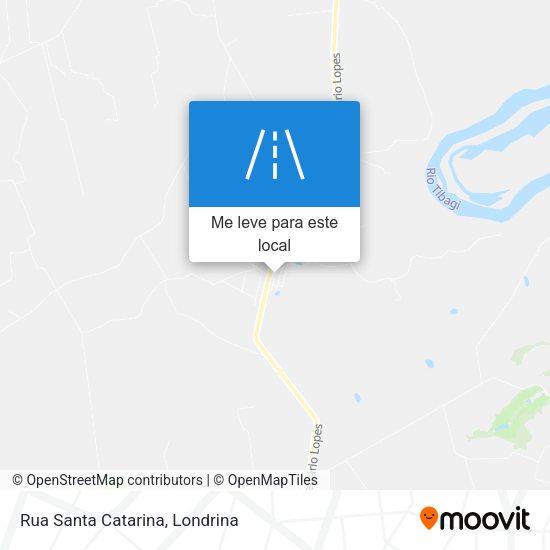 Rua Santa Catarina mapa