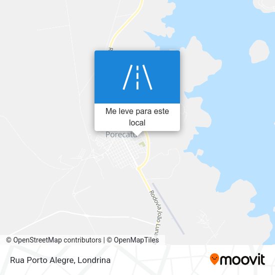 Rua Porto Alegre mapa