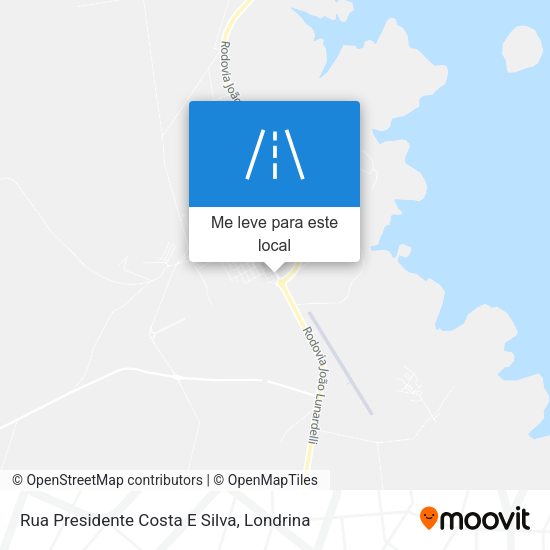 Rua Presidente Costa E Silva mapa
