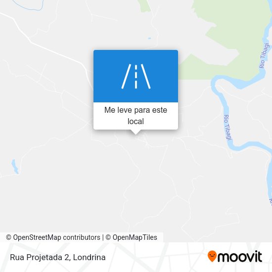 Rua Projetada 2 mapa
