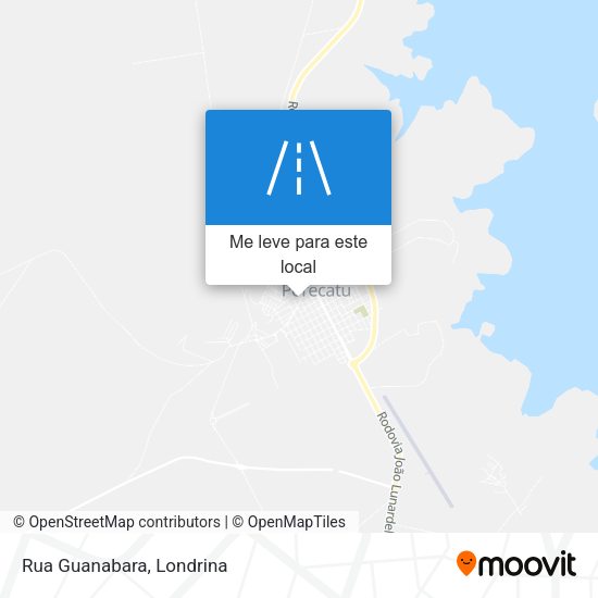 Rua Guanabara mapa