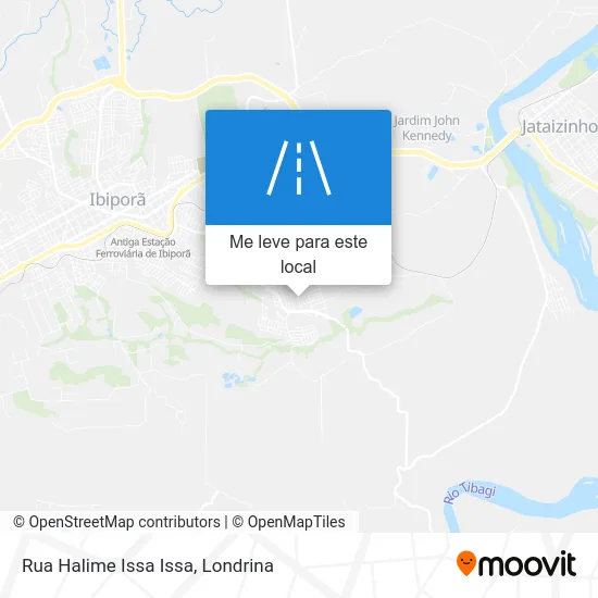 Rua Halime Issa Issa mapa