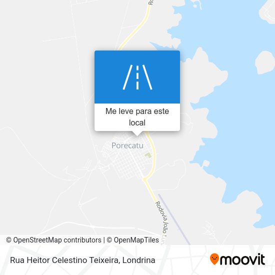 Rua Heitor Celestino Teixeira mapa