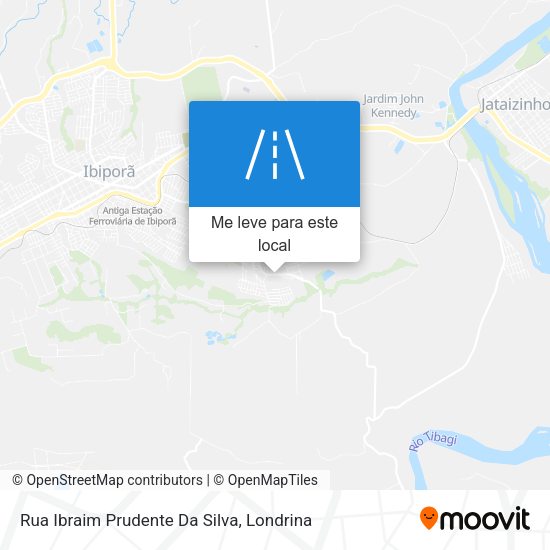 Rua Ibraim Prudente Da Silva mapa