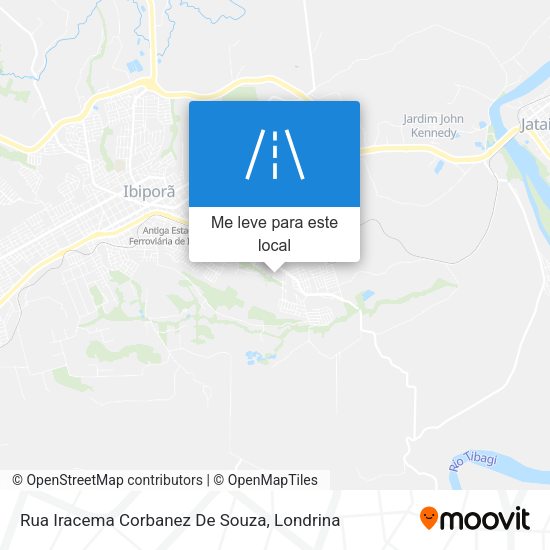 Rua Iracema Corbanez De Souza mapa