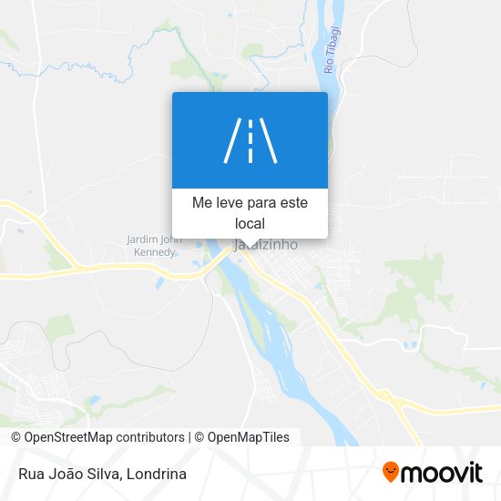 Rua João Silva mapa