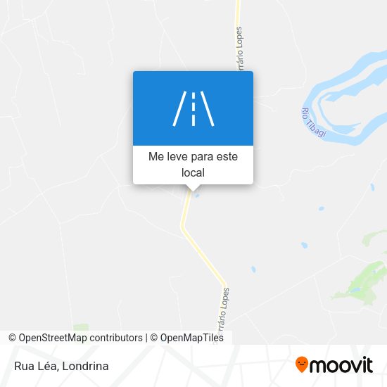Rua Léa mapa