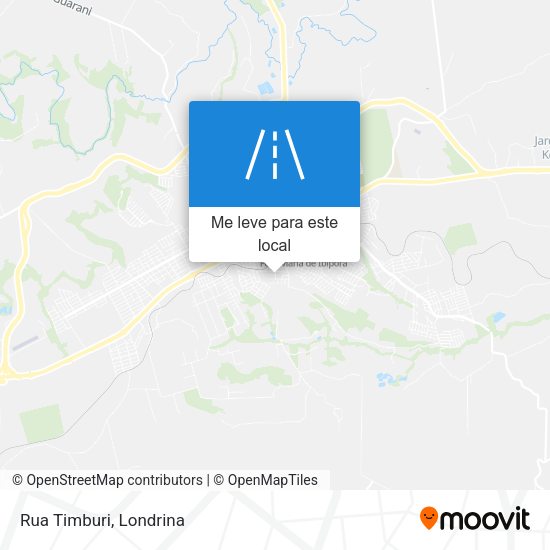 Rua Timburi mapa