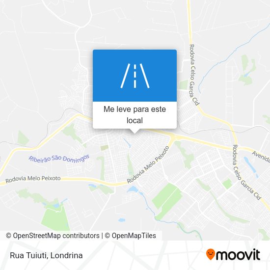 Rua Tuiuti mapa