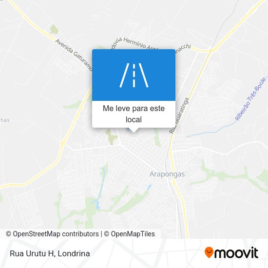Rua Urutu H mapa