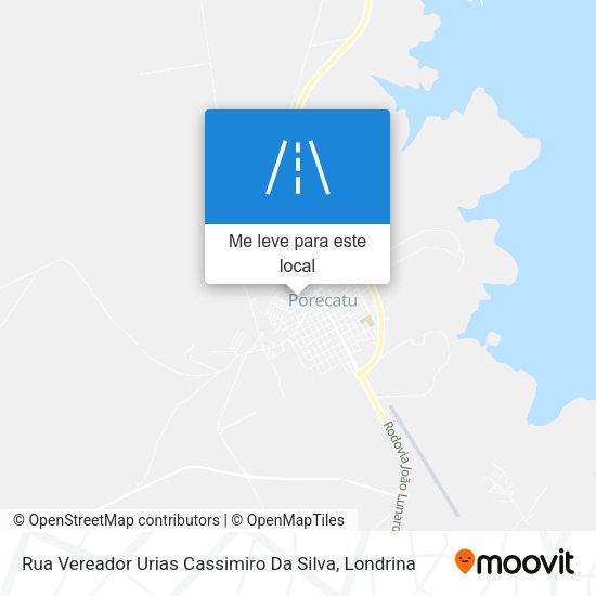 Rua Vereador Urias Cassimiro Da Silva mapa