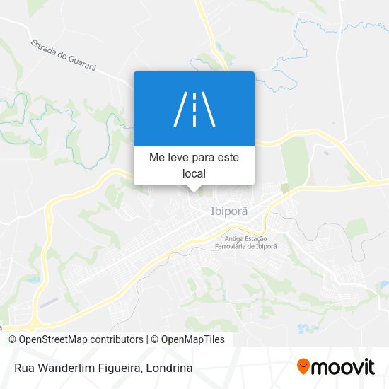 Rua Wanderlim Figueira mapa