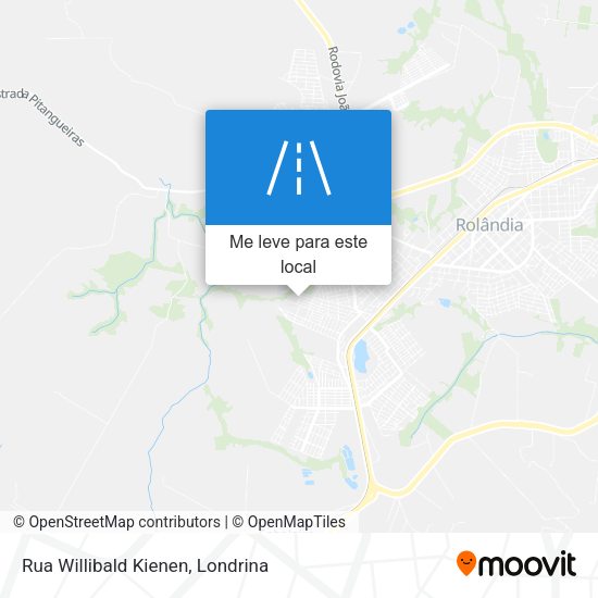 Rua Willibald Kienen mapa
