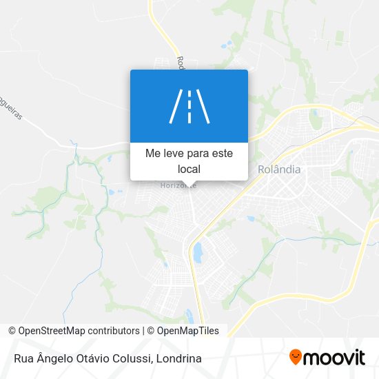 Rua Ângelo Otávio Colussi mapa