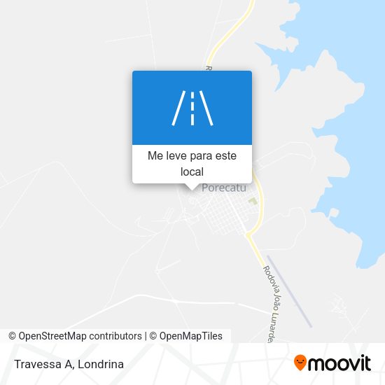 Travessa A mapa