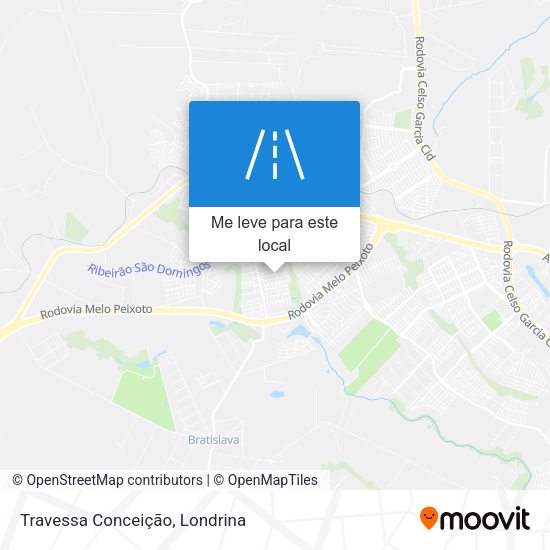 Travessa Conceição mapa