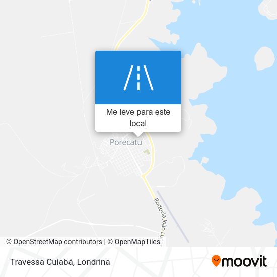 Travessa Cuiabá mapa