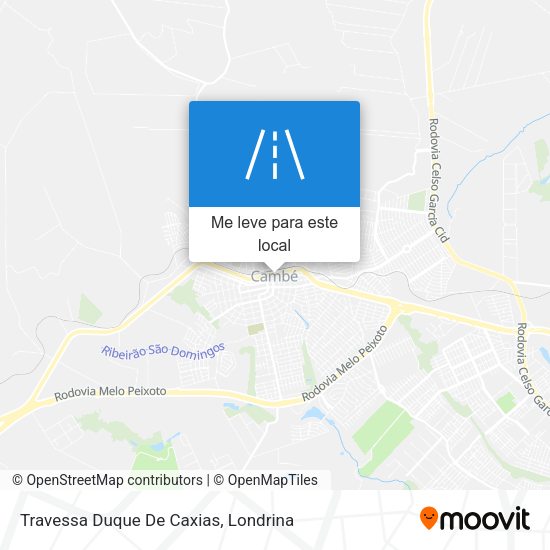 Travessa Duque De Caxias mapa