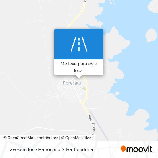 Travessa José Patrocinio Silva mapa