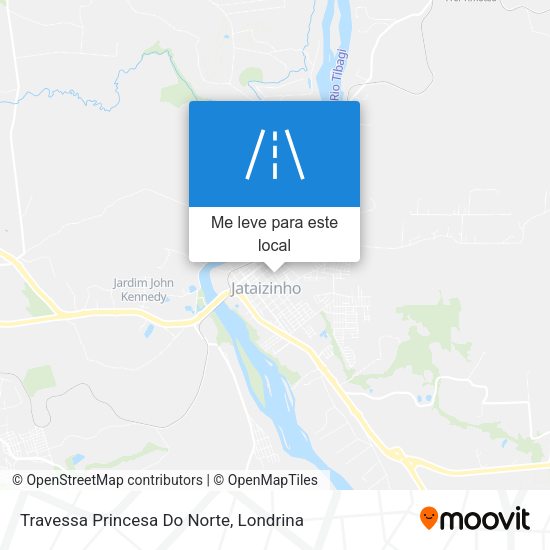 Travessa Princesa Do Norte mapa