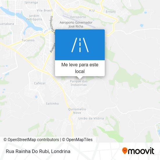 Rua Rainha Do Rubi mapa