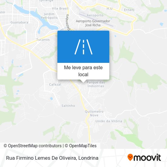 Rua Firmino Lemes De Oliveira mapa