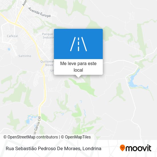 Rua Sebastião Pedroso De Moraes mapa