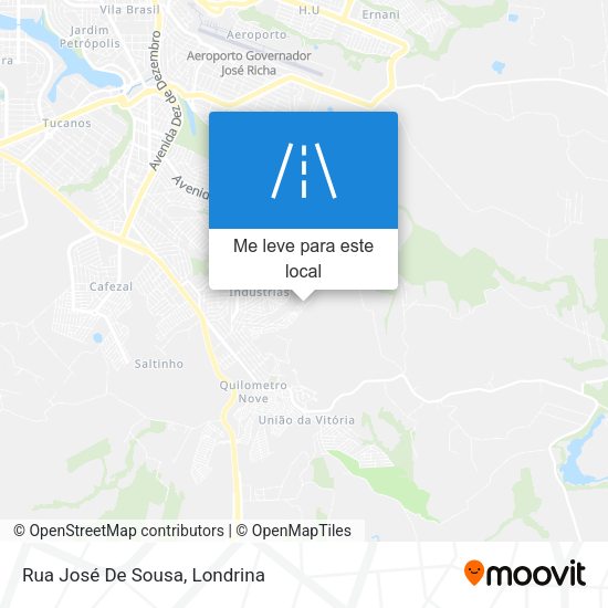 Rua José De Sousa mapa