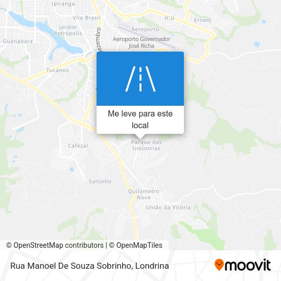 Rua Manoel De Souza Sobrinho mapa