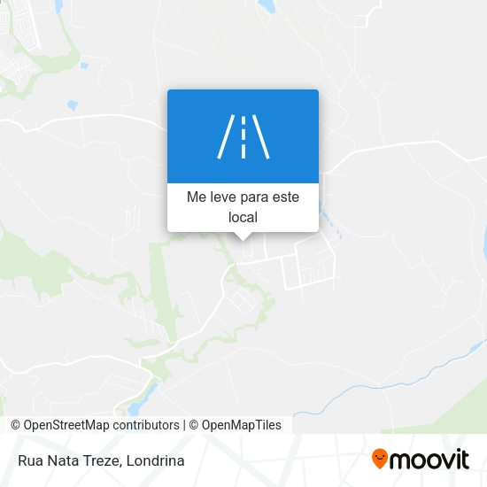Rua Nata Treze mapa