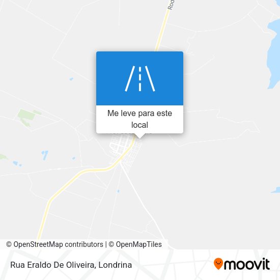 Rua Eraldo De Oliveira mapa