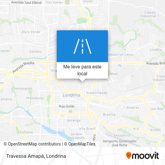 Travessa Amapá mapa