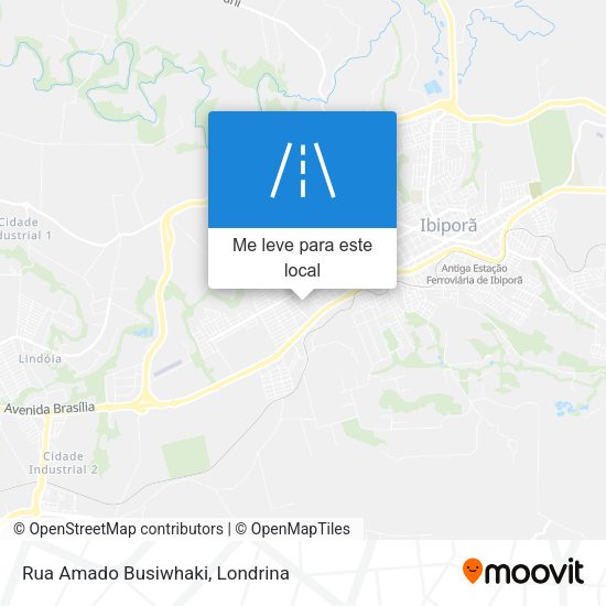 Rua Amado Busiwhaki mapa