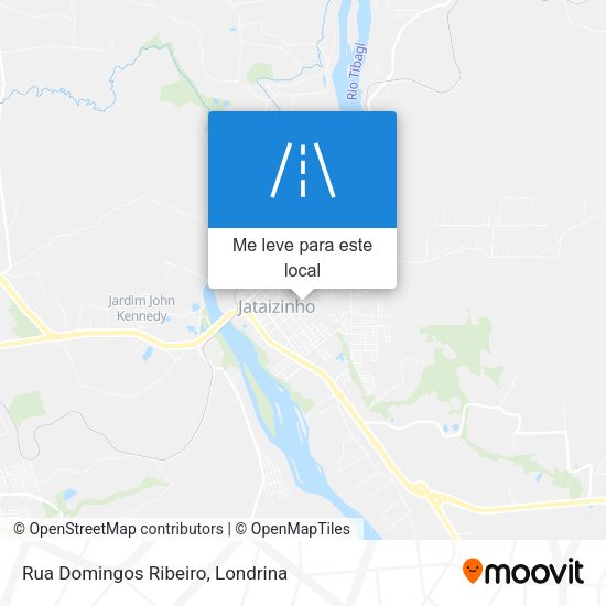 Rua Domingos Ribeiro mapa
