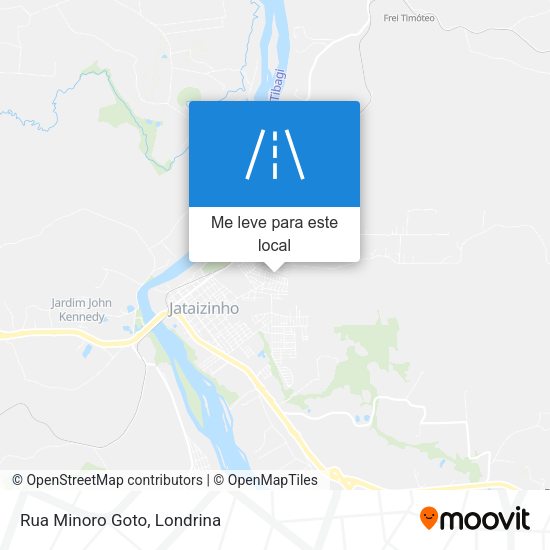 Rua Minoro Goto mapa