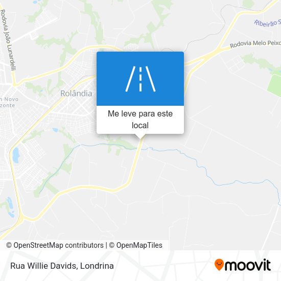 Rua Willie Davids mapa