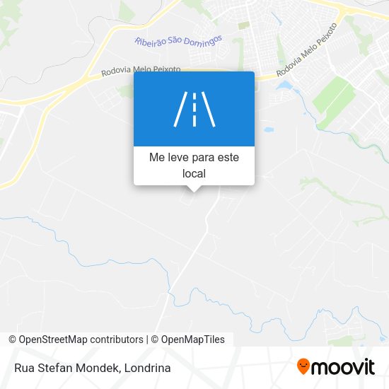 Rua Stefan Mondek mapa