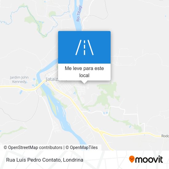 Rua Luís Pedro Contato mapa