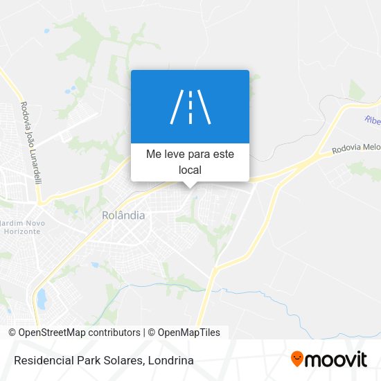 Residencial Park Solares mapa
