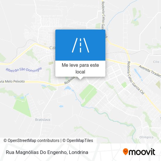 Rua Magnólias Do Engenho mapa