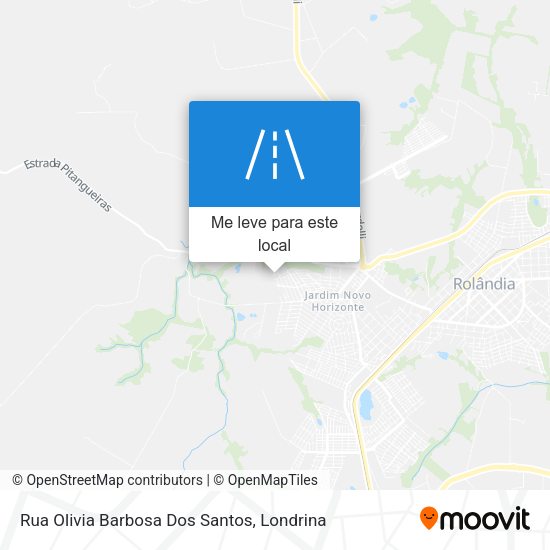 Rua Olivia Barbosa Dos Santos mapa