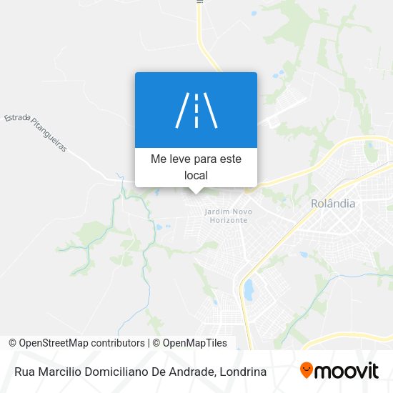 Rua Marcilio Domiciliano De Andrade mapa
