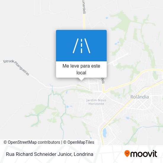 Rua Richard Schneider Junior mapa