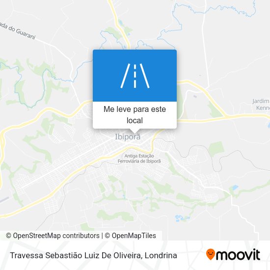 Travessa Sebastião Luiz De Oliveira mapa