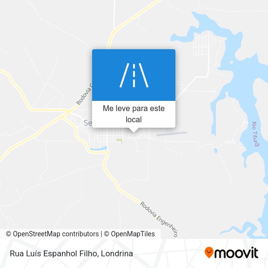 Rua Luís Espanhol Filho mapa