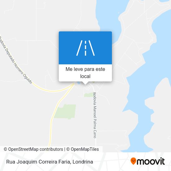 Rua Joaquim Correira Faria mapa