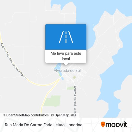 Rua Maria Do Carmo Faria Leitao mapa