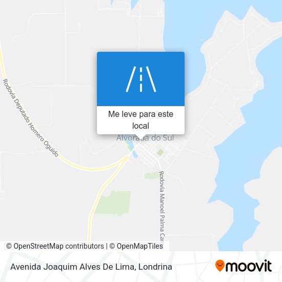 Avenida Joaquim Alves De Lima mapa