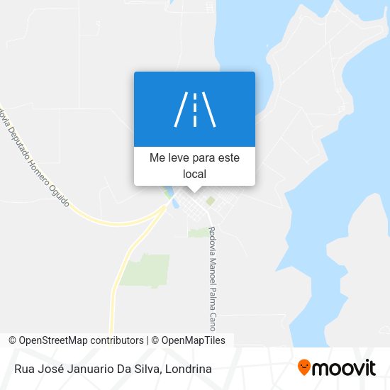 Rua José Januario Da Silva mapa